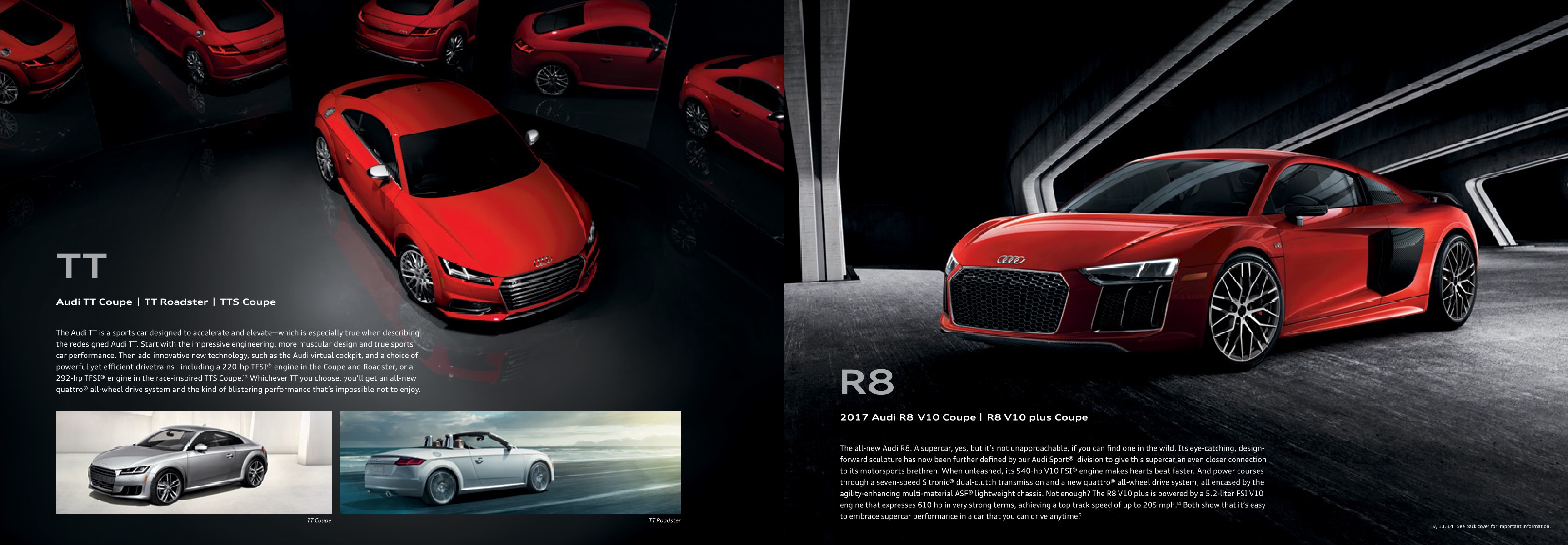 2016 Audi Brochure Page 1